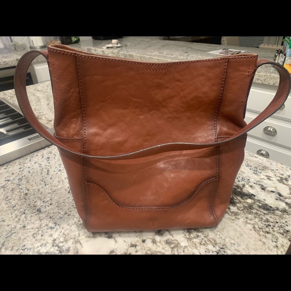 Frye Leather side pocket bag